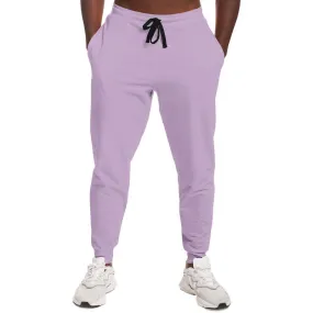 Pale Pastel Purple Joggers | Unisex | with PLUS sizes | Bright Pale Pastel Purple | C15M30Y0K0