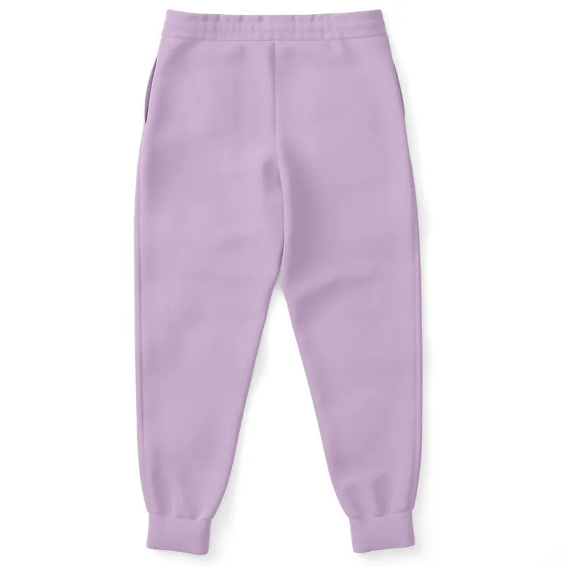 Pale Pastel Purple Joggers | Unisex | with PLUS sizes | Bright Pale Pastel Purple | C15M30Y0K0