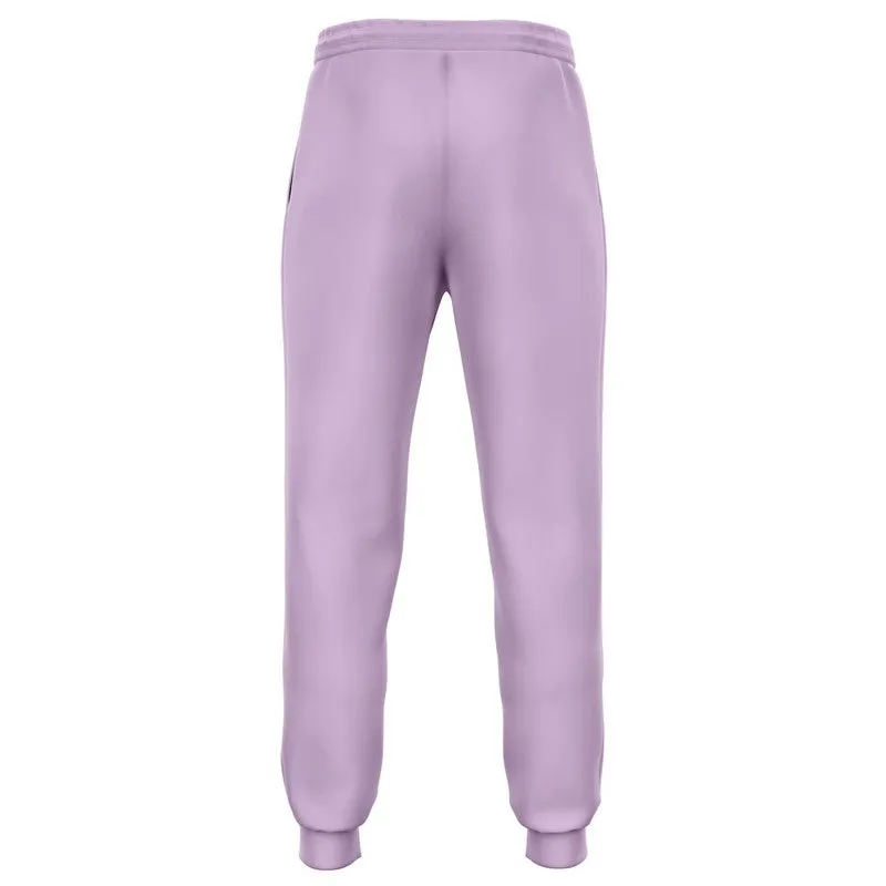 Pale Pastel Purple Joggers | Unisex | with PLUS sizes | Bright Pale Pastel Purple | C15M30Y0K0