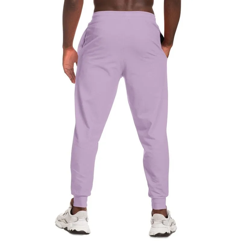 Pale Pastel Purple Joggers | Unisex | with PLUS sizes | Bright Pale Pastel Purple | C15M30Y0K0