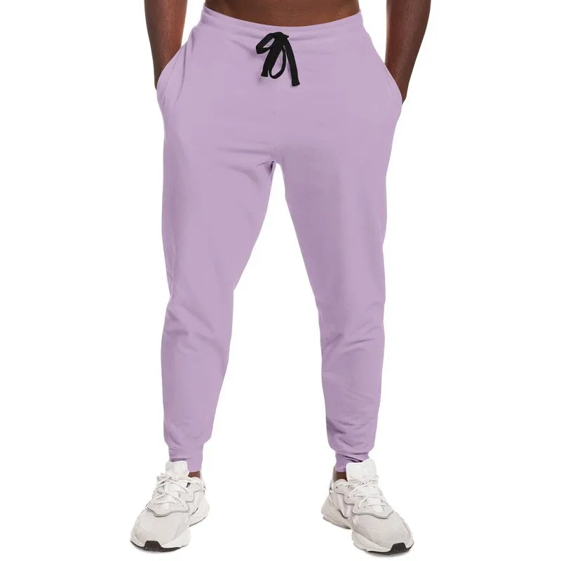 Pale Pastel Purple Joggers | Unisex | with PLUS sizes | Bright Pale Pastel Purple | C15M30Y0K0
