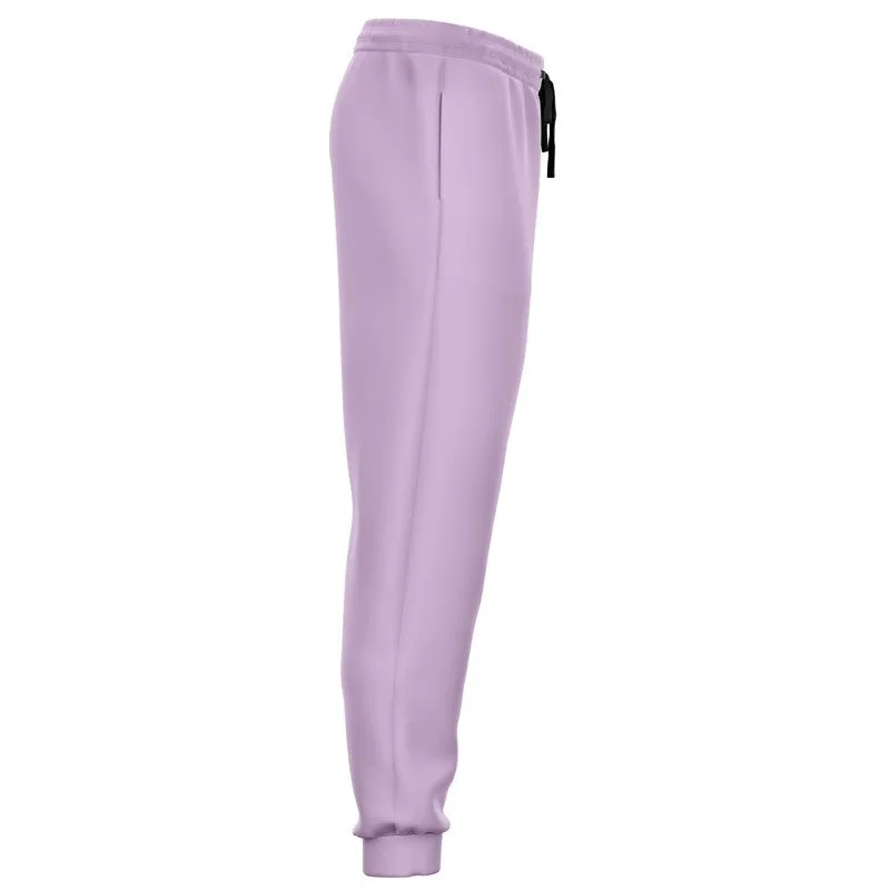 Pale Pastel Purple Joggers | Unisex | with PLUS sizes | Bright Pale Pastel Purple | C15M30Y0K0