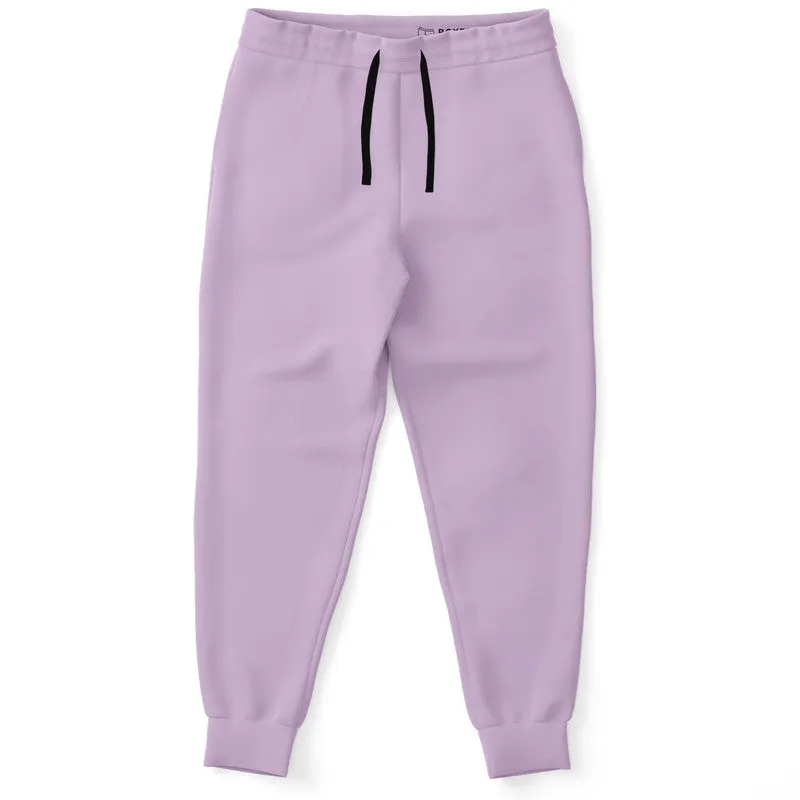 Pale Pastel Purple Joggers | Unisex | with PLUS sizes | Bright Pale Pastel Purple | C15M30Y0K0