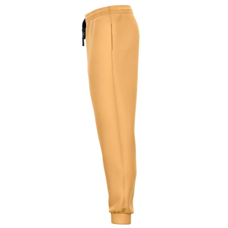 Pastel Orange Joggers | Unisex | with PLUS sizes | Bright Pastel Orange | C0M30Y60K0