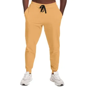 Pastel Orange Joggers | Unisex | with PLUS sizes | Bright Pastel Orange | C0M30Y60K0
