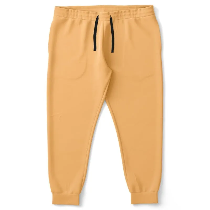 Pastel Orange Joggers | Unisex | with PLUS sizes | Bright Pastel Orange | C0M30Y60K0