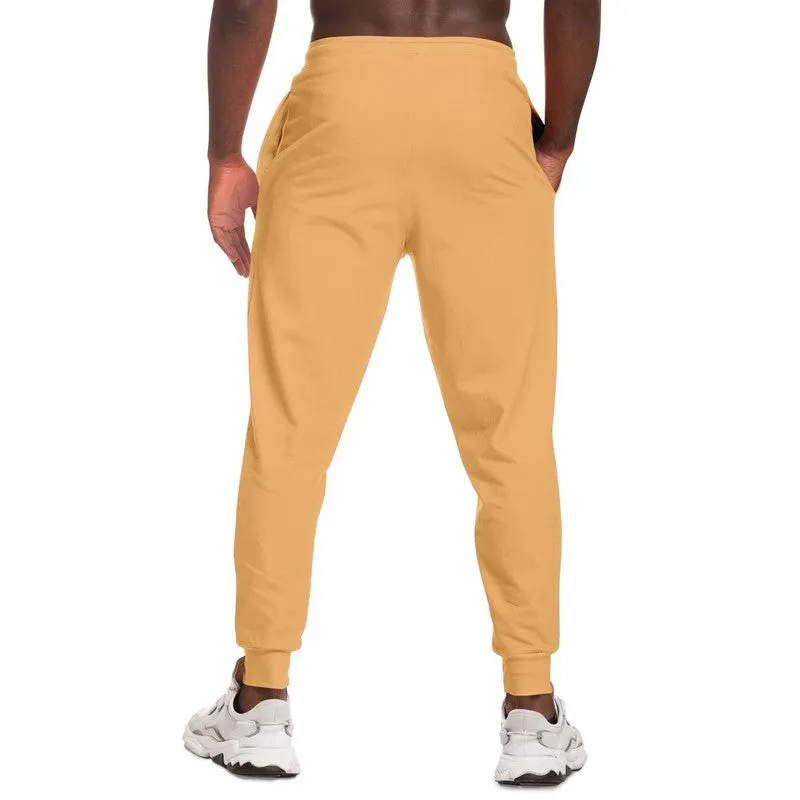 Pastel Orange Joggers | Unisex | with PLUS sizes | Bright Pastel Orange | C0M30Y60K0