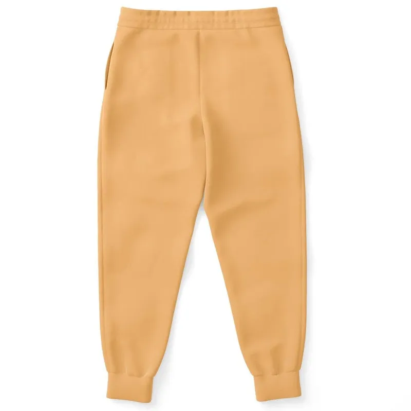 Pastel Orange Joggers | Unisex | with PLUS sizes | Bright Pastel Orange | C0M30Y60K0