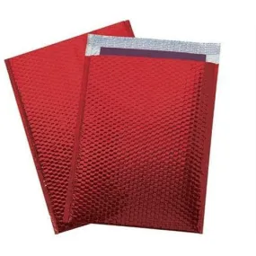 Red	 Metallic Color Bubble Mailer - 	13 x 17.5	 - 	100	/CS