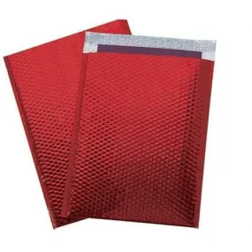 Red	 Metallic Color Bubble Mailer - 	16 X 17.5	 - 	50	/CS