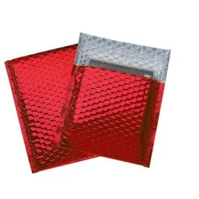 Red	 Metallic Color Bubble Mailer - 	7 X 6.75	 - 	250	/CS