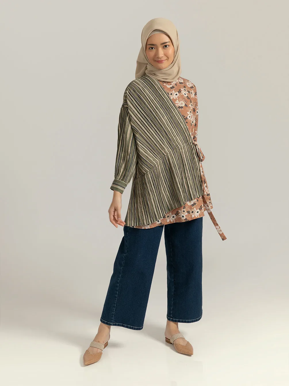 REEVE BREASTFEEDING TOP CORAL FOREST