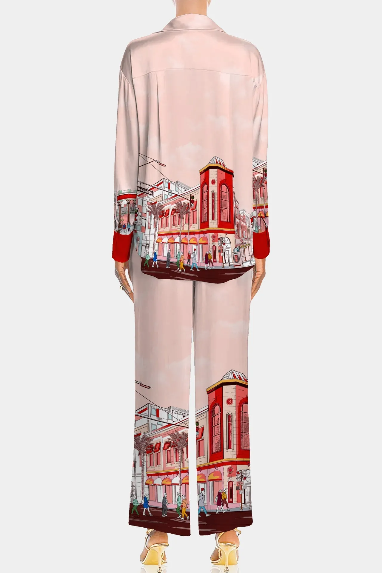 Rodeo Drive Print Full Sleeves Shirt