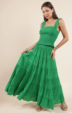 Sadie & Sage Socialize 2way Maxi Skirt Or Midi Dress