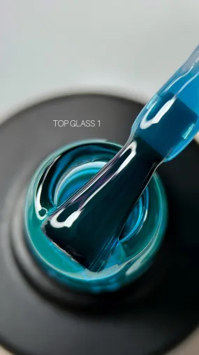 SAGA Top Light blue glass 9 ml #1