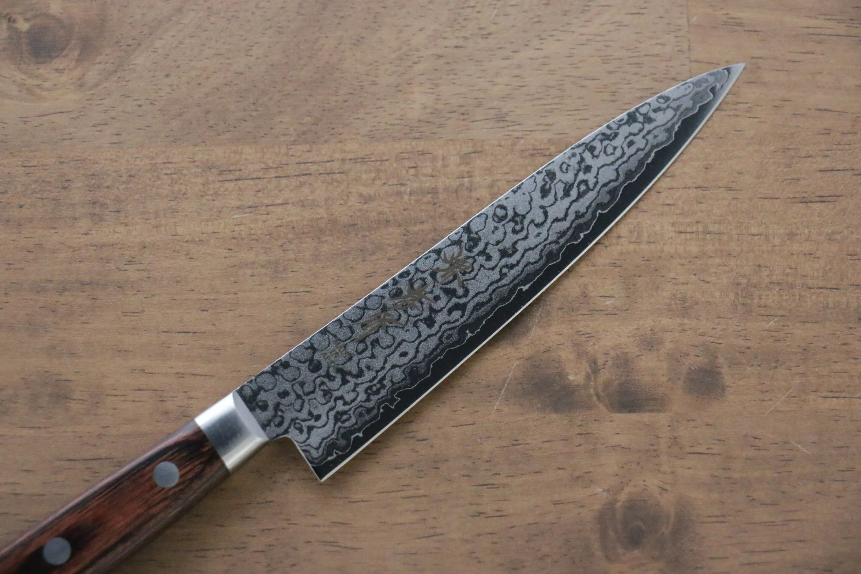Sakai Takayuki VG10 17 Layer Damascus Mirrored Finish Petty-Utility 135mm