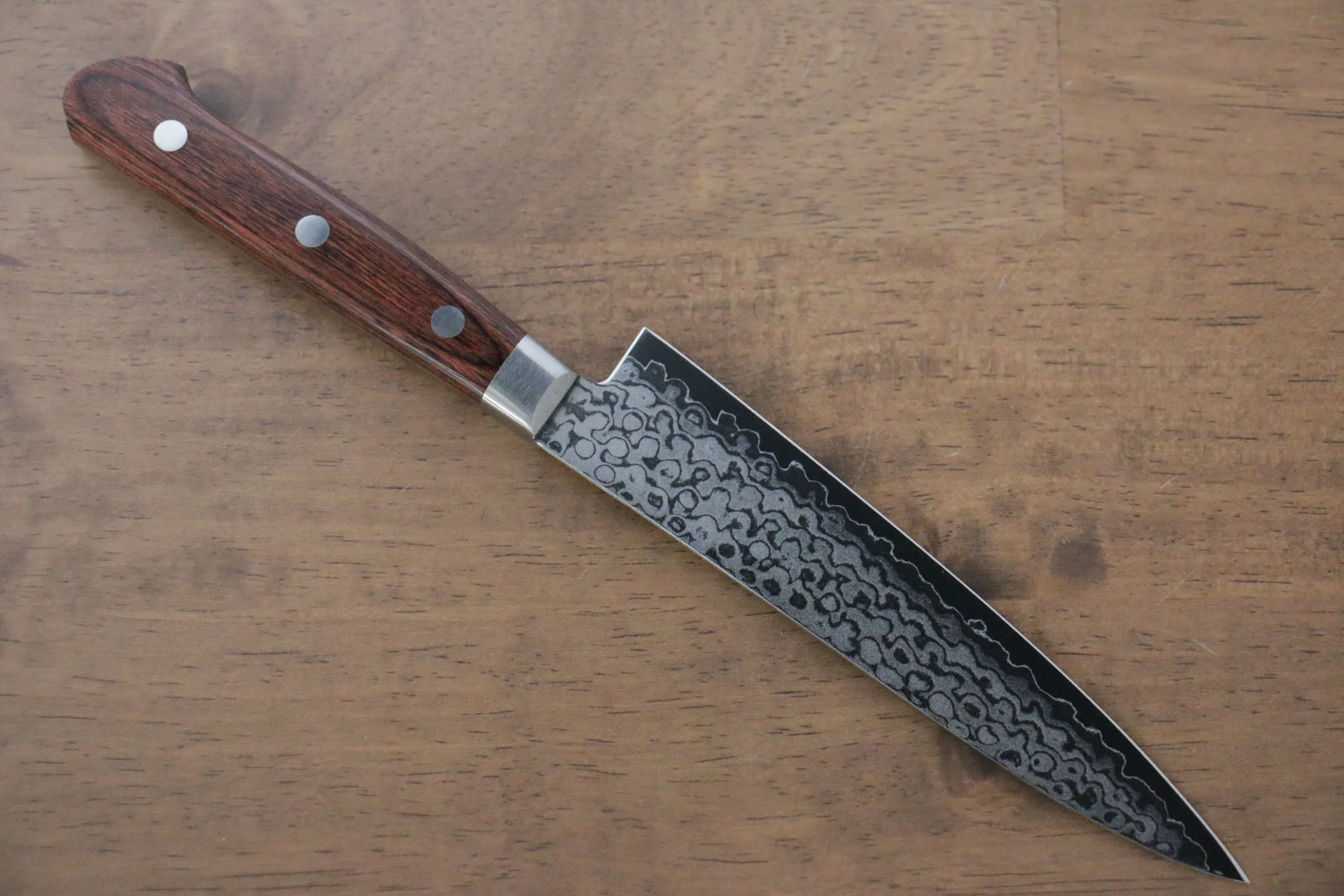 Sakai Takayuki VG10 17 Layer Damascus Mirrored Finish Petty-Utility 135mm
