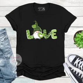 Shamrock Gnome Love St Patrick's Day Shirt
