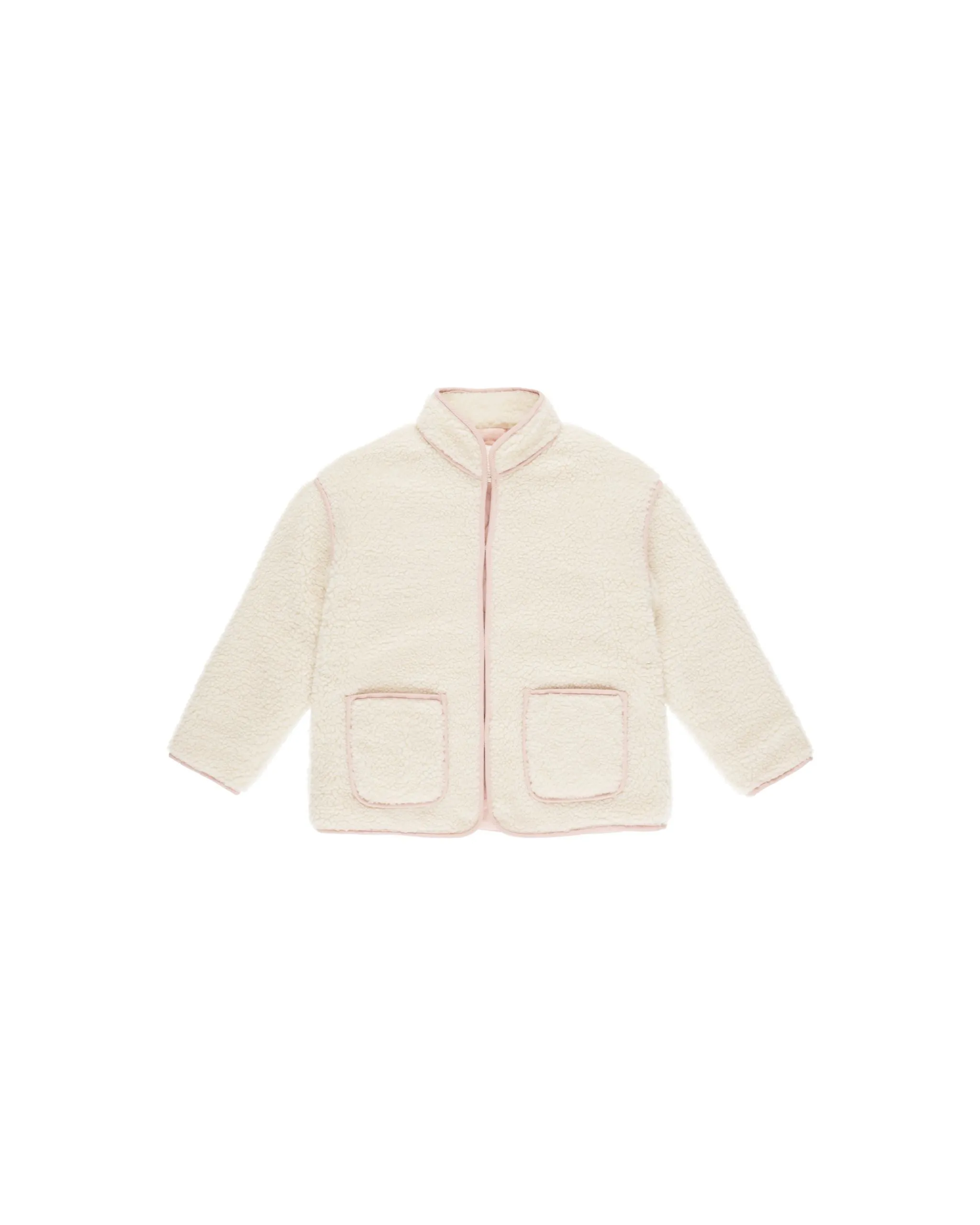 SHEARLING JACKET || NATURAL