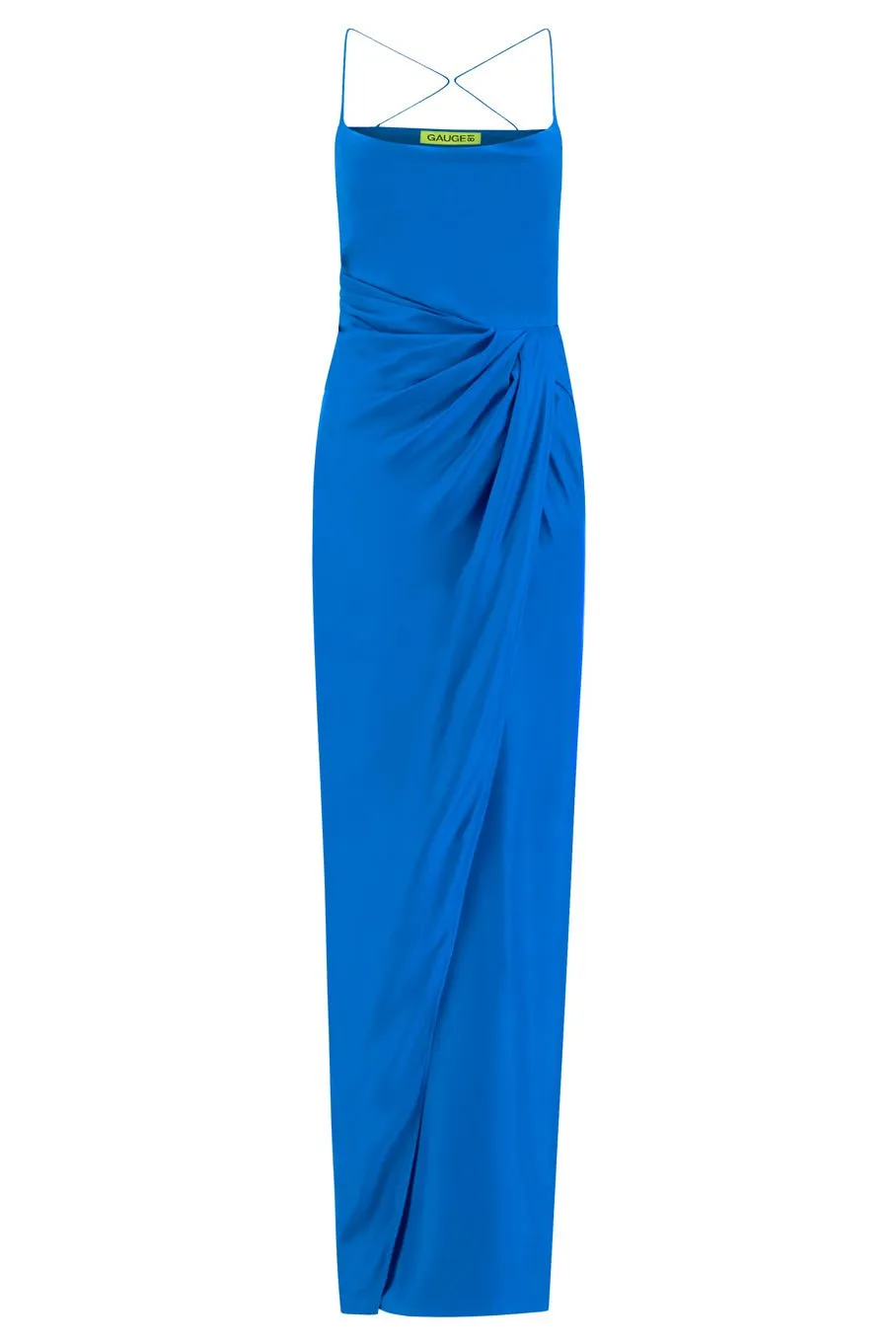 Shiroi Faux Wrap Long Dress