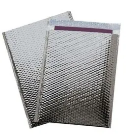 Silver	 Metallic Color Bubble Mailer - 	13 x 17.5	 - 	100	/CS