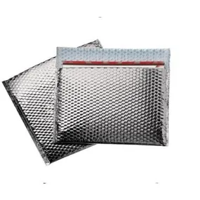 Silver	 Metallic Color Bubble Mailer - 	13.75 X 11	 - 	50	/CS