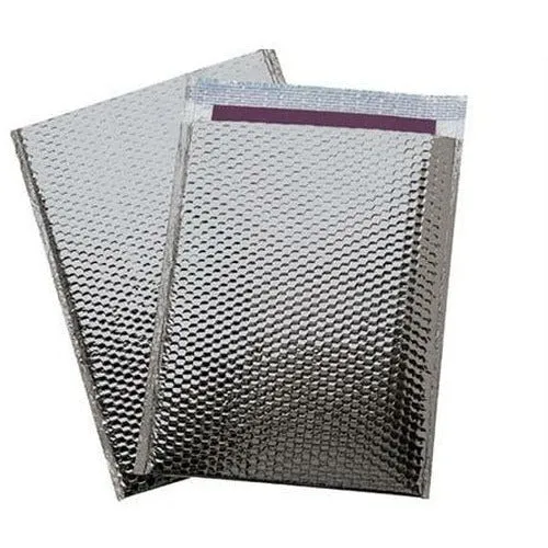 Silver	 Metallic Color Bubble Mailer - 	16 X 17.5	 - 	50	/CS