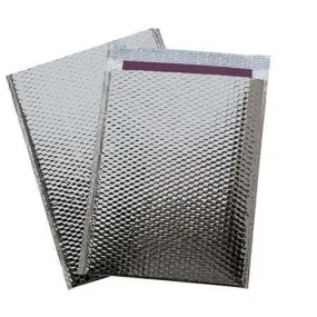 Silver	 Metallic Color Bubble Mailer - 	16 X 17.5	 - 	50	/CS