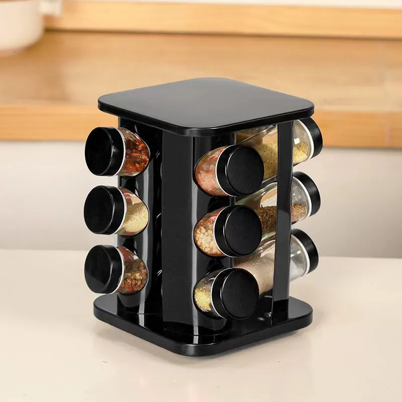 Stainless Steel Multi-Layer Rotary Kitchen Storage Rack