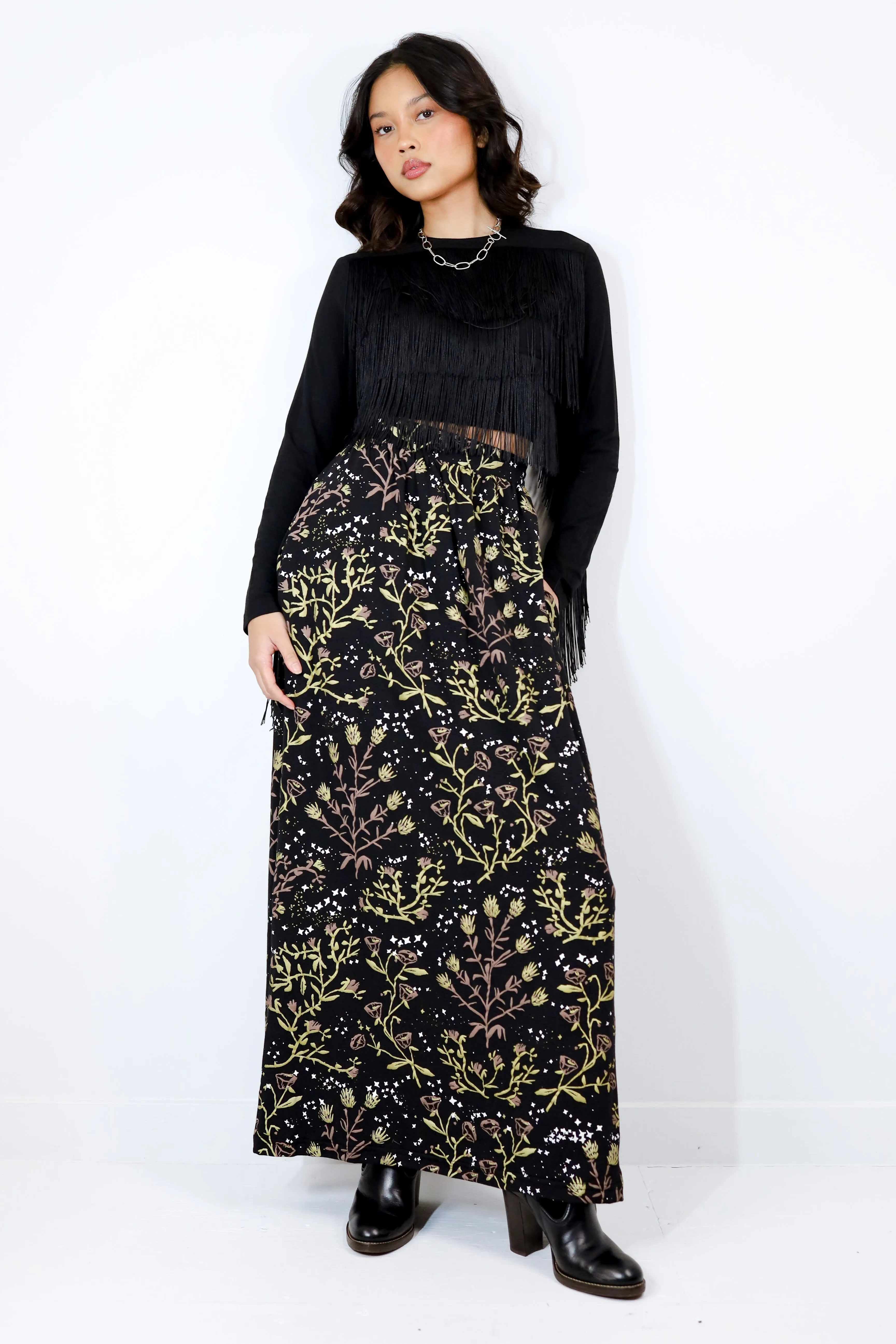 Starfields Maxi Skirt