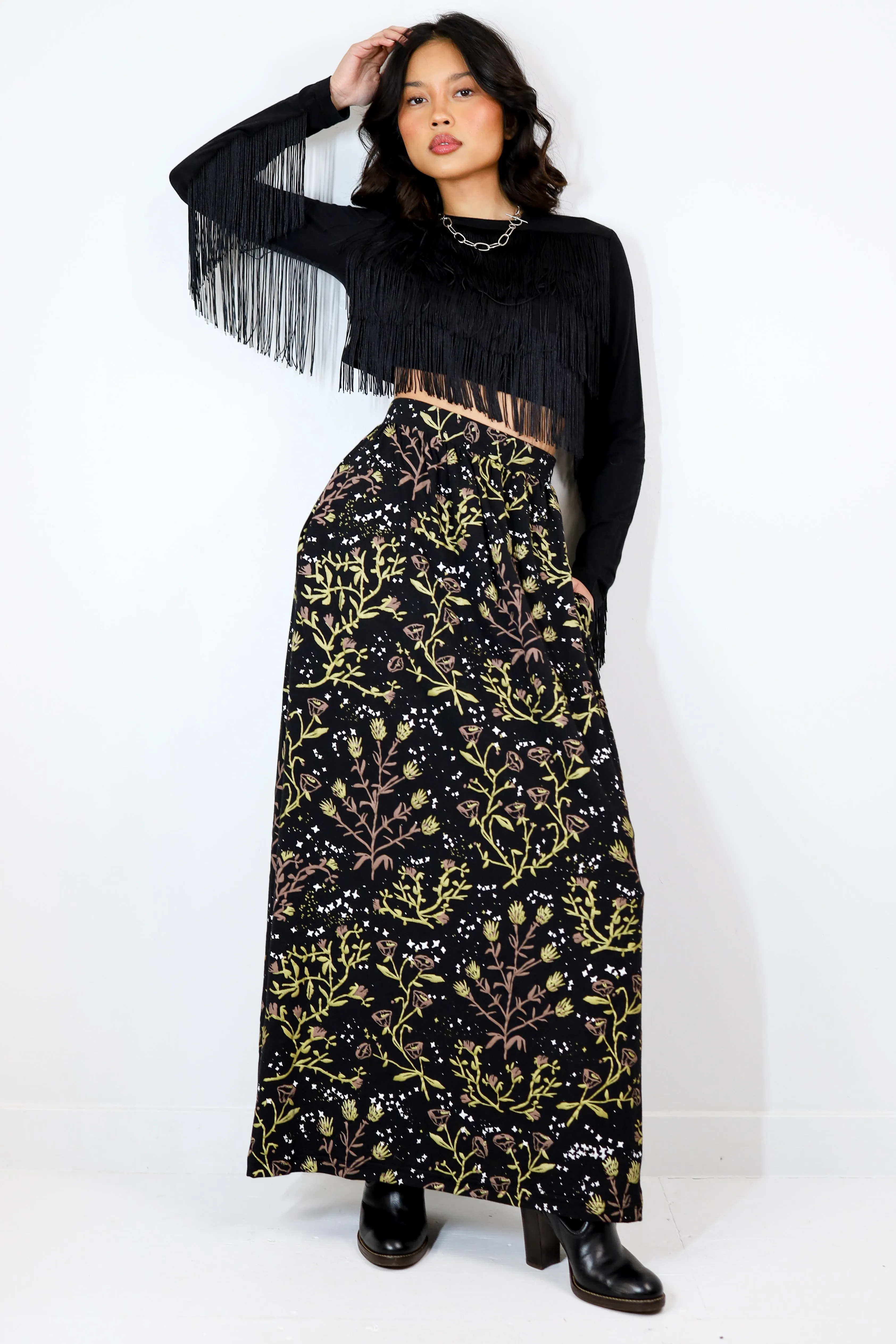 Starfields Maxi Skirt