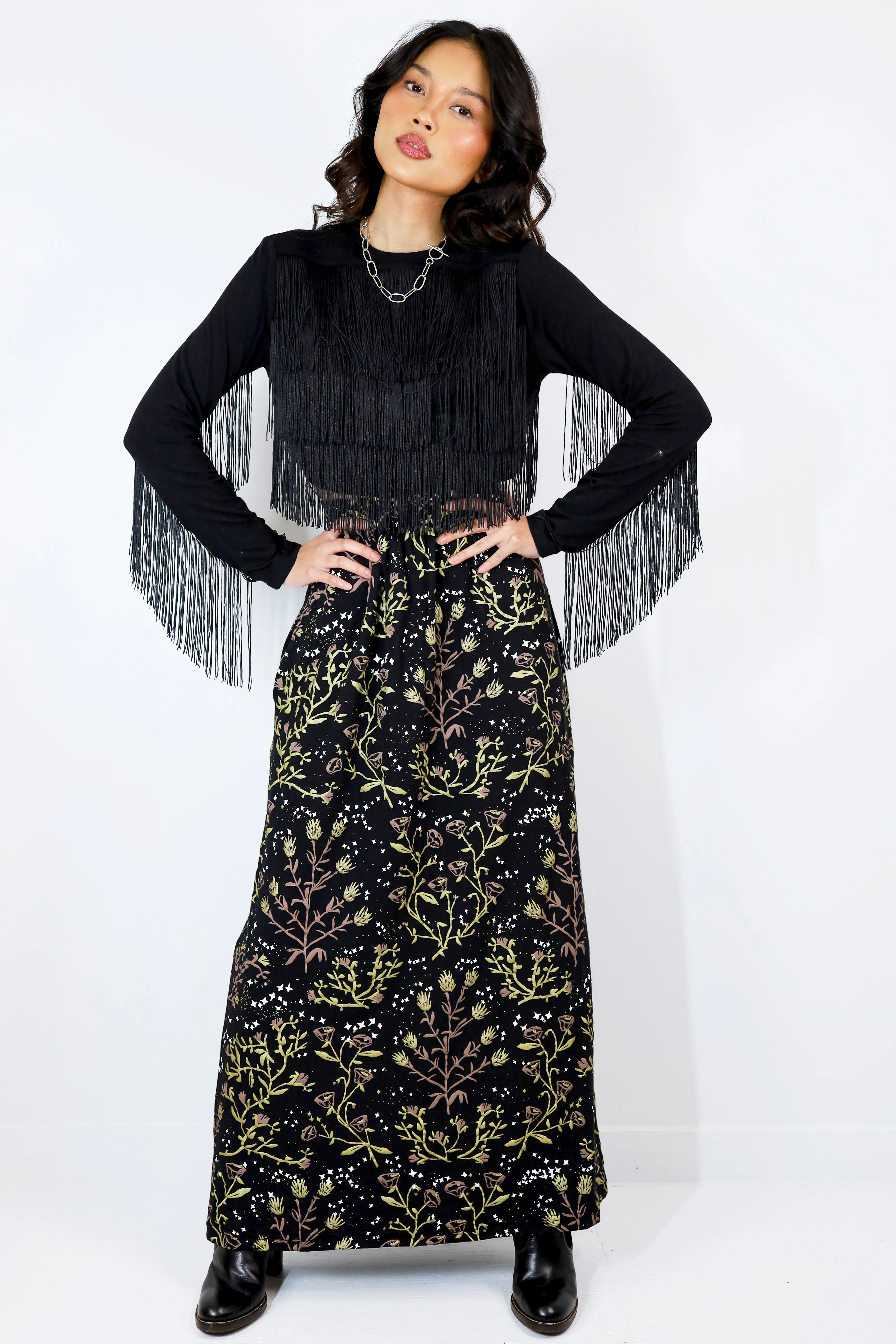 Starfields Maxi Skirt