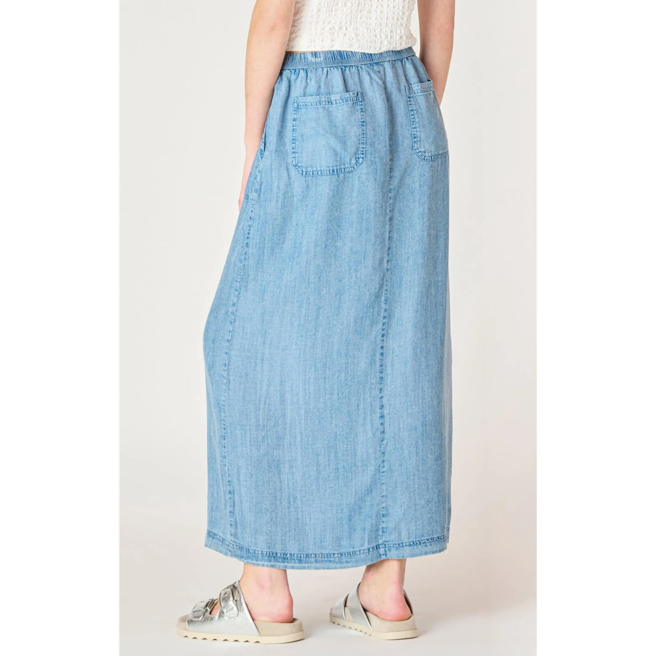 TENCEL MAXI SKIRT