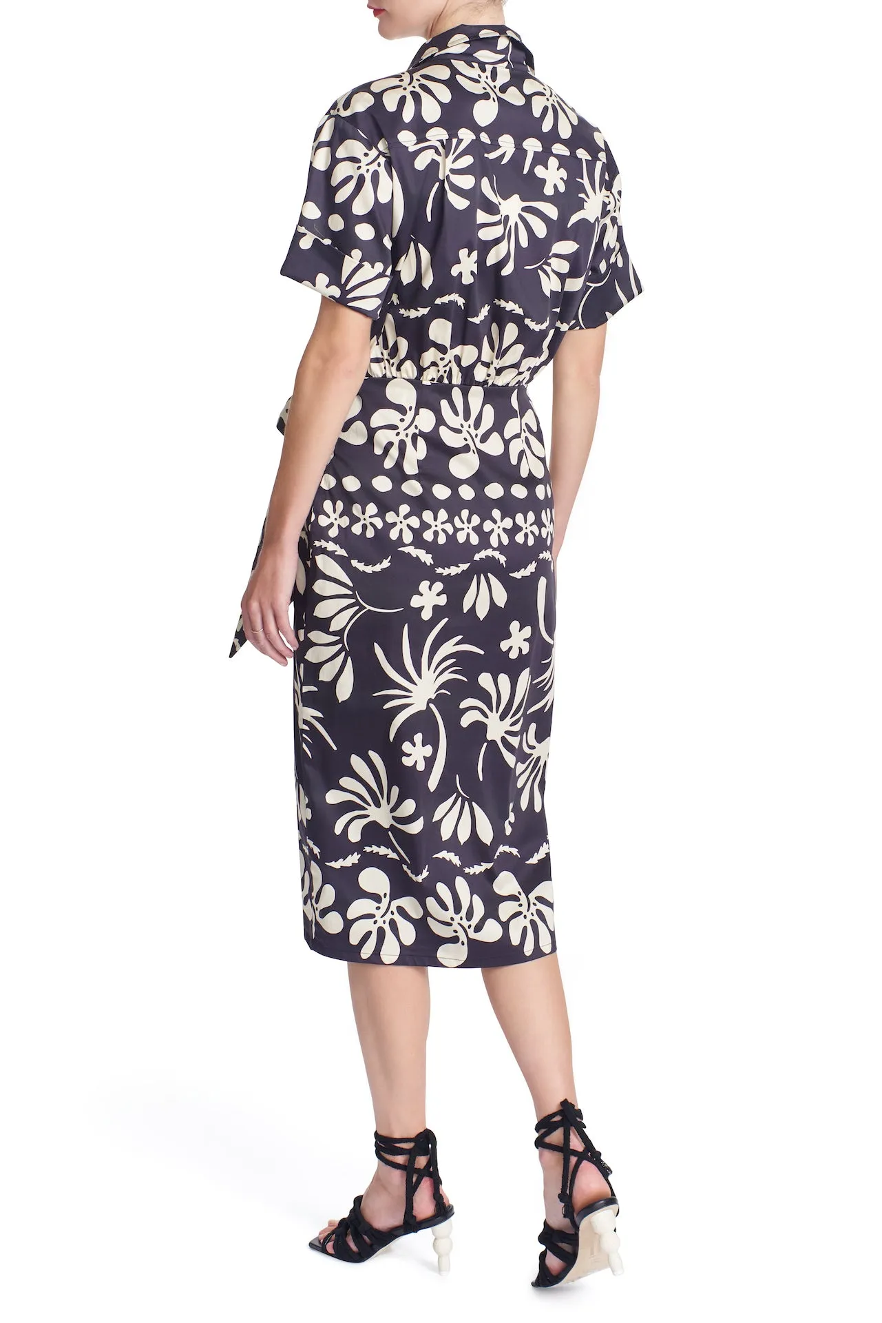 THE PEARSON DRESS - pressed flower