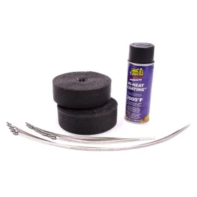 Thermo-Tec Exhaust Wrap Kit 8 Cylinder Black
