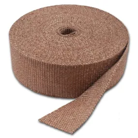 Thermo-Tec Hi-Heat Copper Exhaust Insulating Wrap - 2" x 50 Ft. x 1/16" Thick