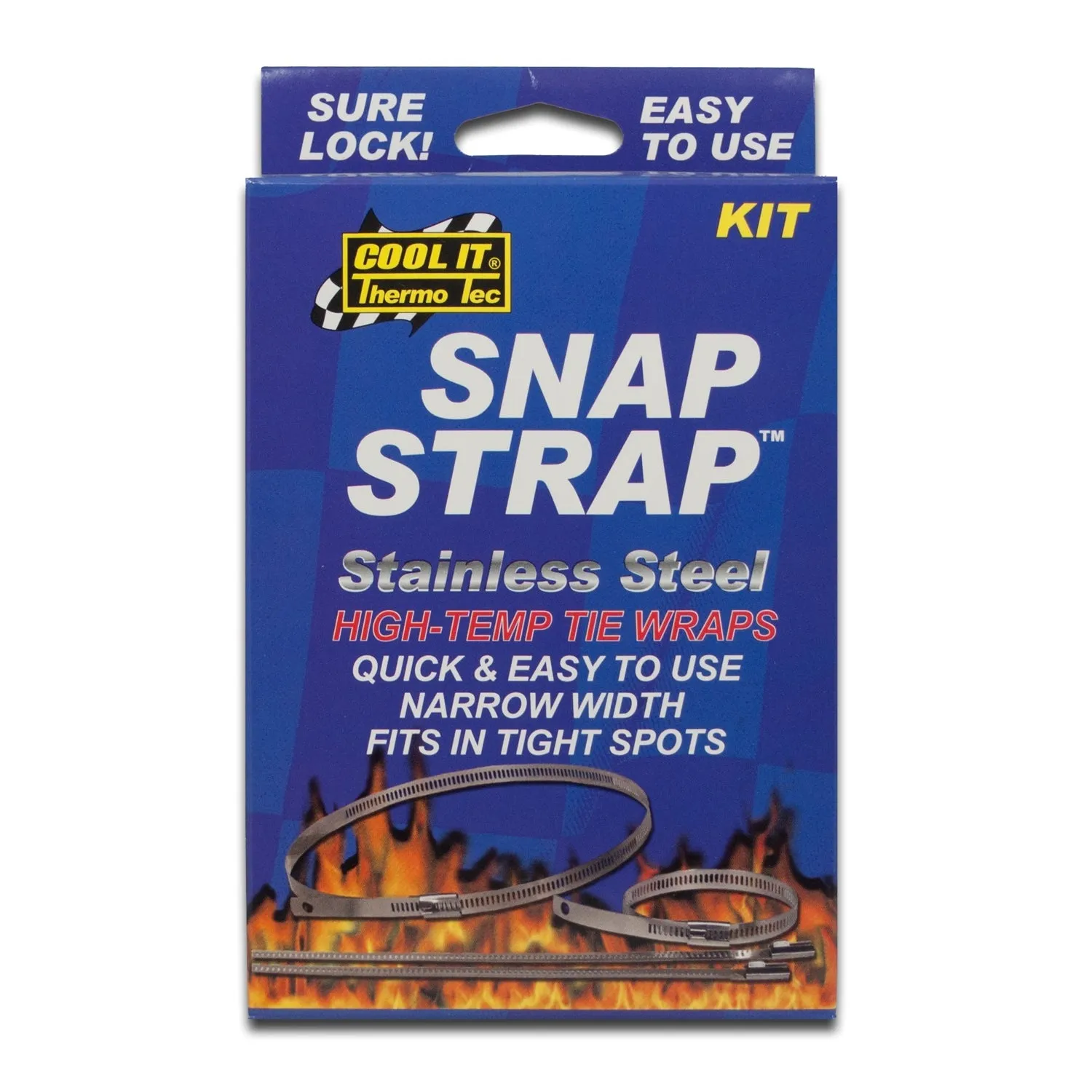 Thermo-Tec Snap Strap Kit for V-8 Engines