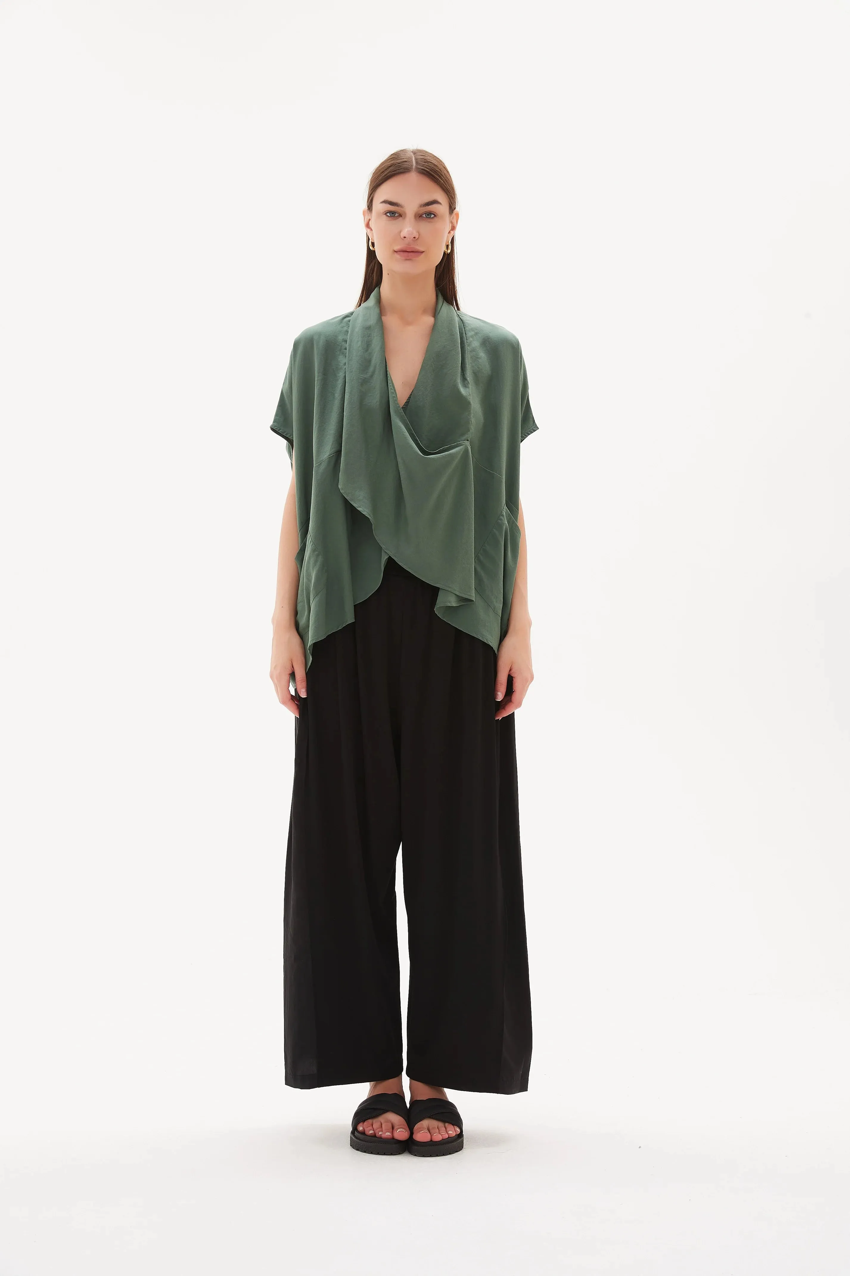 Tirelli Wrap Front Top