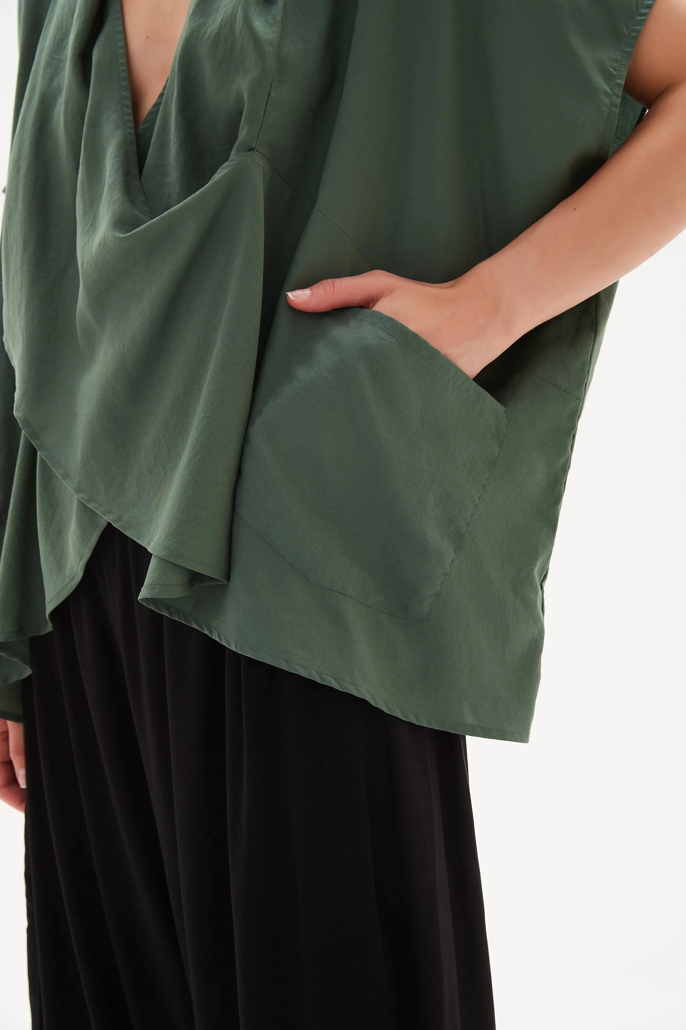 Tirelli Wrap Front Top