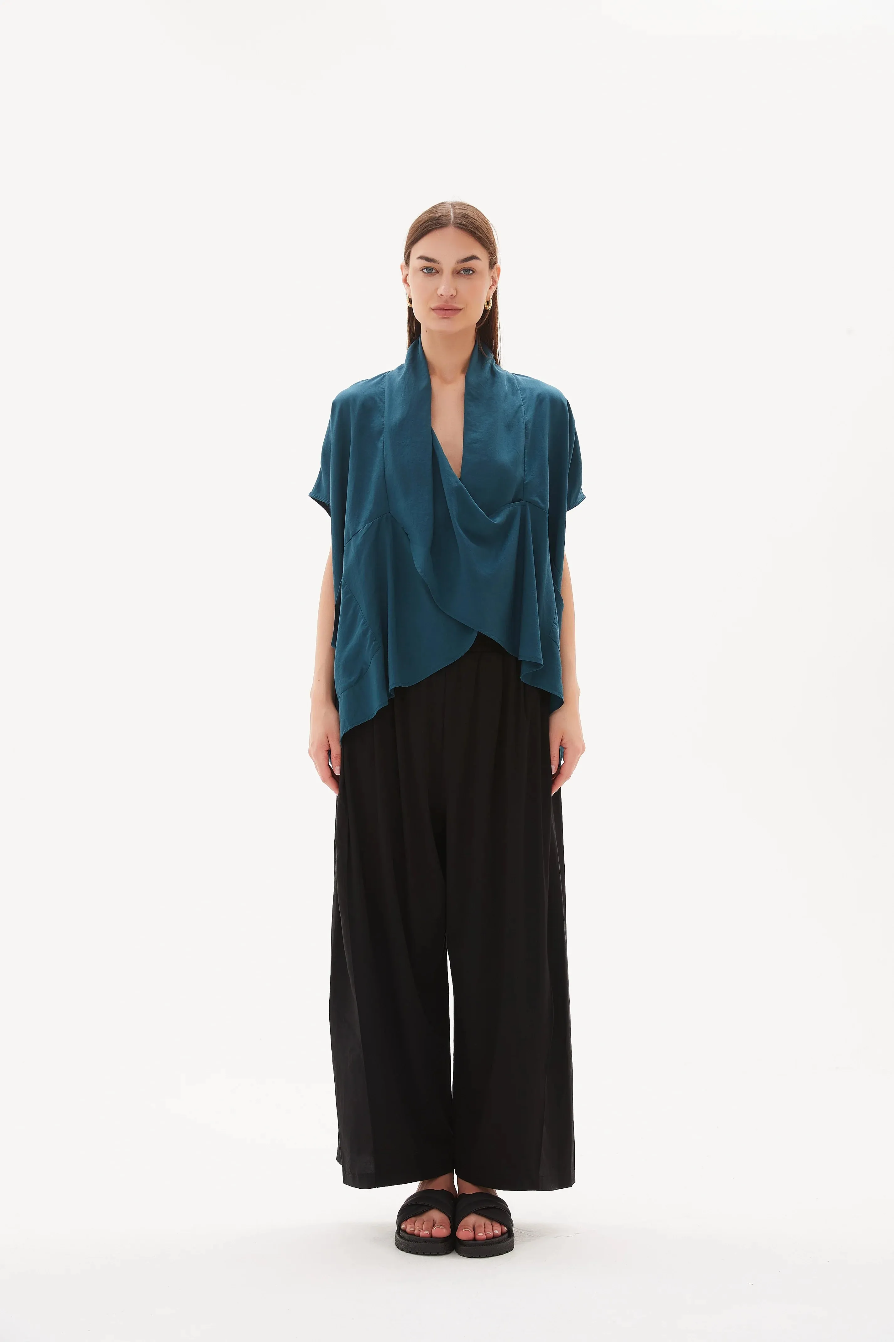 Tirelli Wrap Front Top