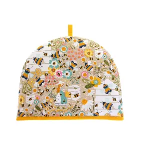 Ulster Weavers Tea Cosy - Bee Keeper (100% Cotton Outer; 100% Polyester wadding; CE marked, Yellow, 6 Cup Teapot)