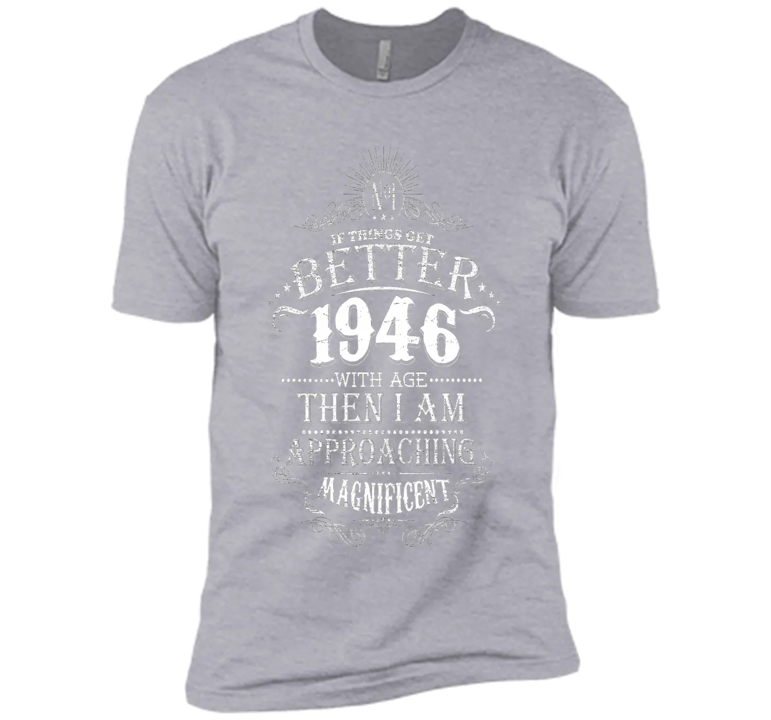 Vintage 1946 Birthday T-Shirt 70 Years Old Gift