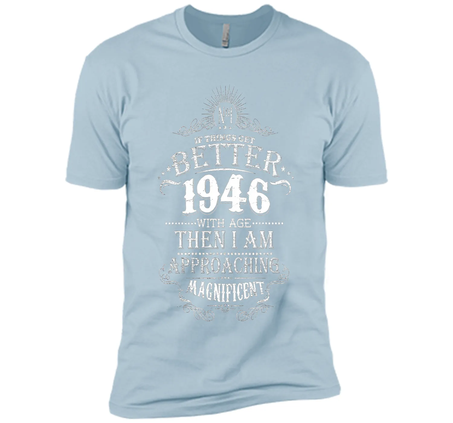 Vintage 1946 Birthday T-Shirt 70 Years Old Gift