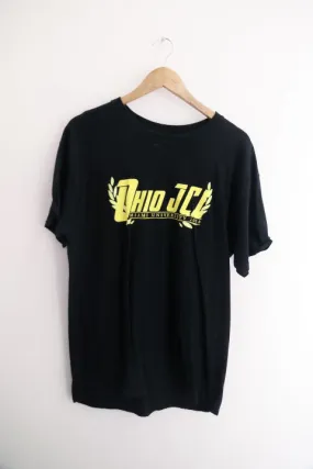 Vintage Ohio JCL Miami University 2018 graphics mens black large tees