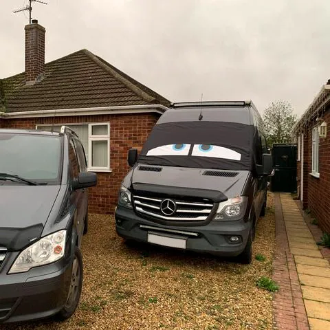 VW Crafter, Mercedes Sprinter Screen Cover Eyes - Danny