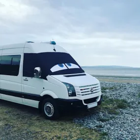 VW Crafter, Mercedes Sprinter Screen Cover Eyes - Danny