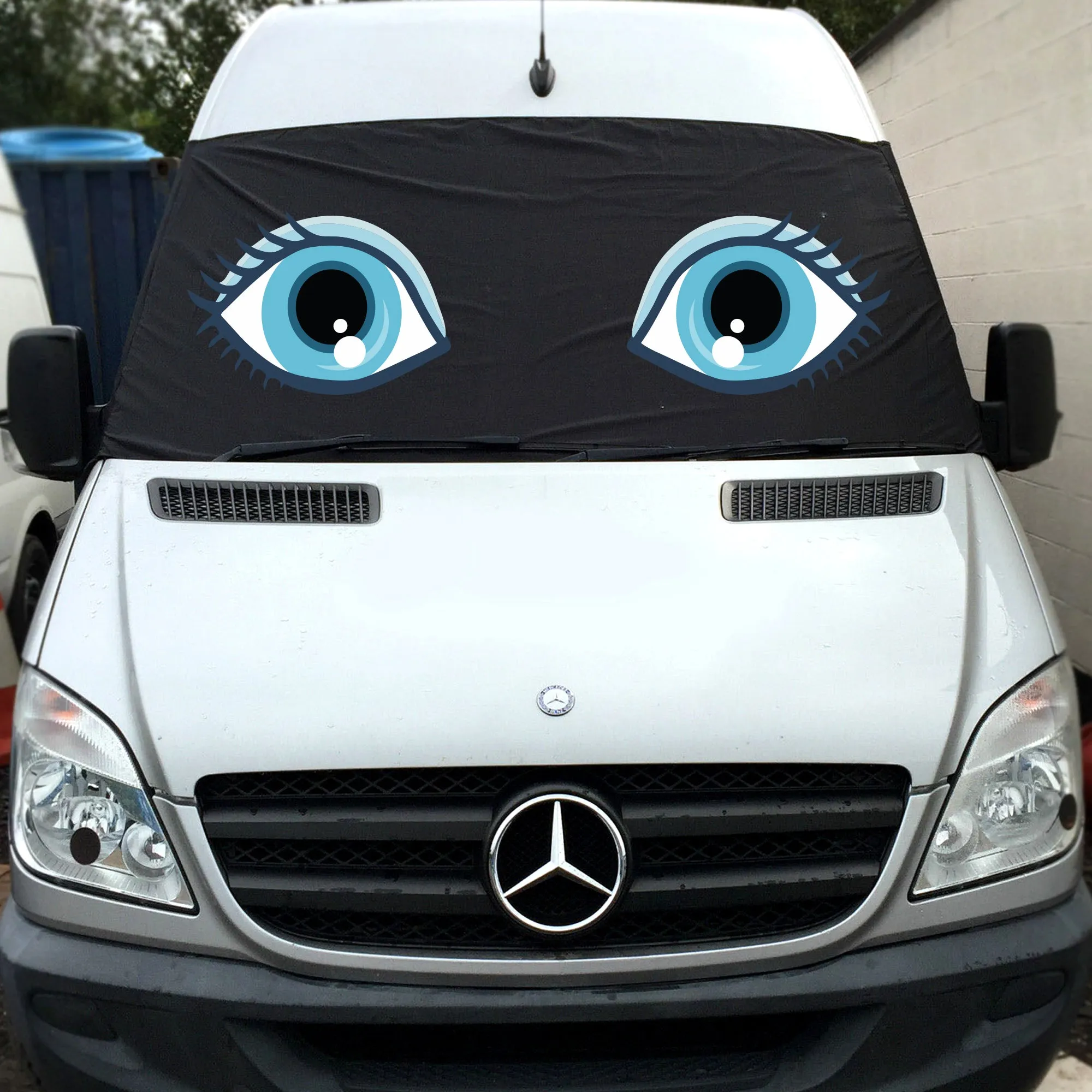 VW Crafter, Mercedes Sprinter Screen Cover Eyes - Flo