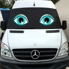 VW Crafter, Mercedes Sprinter Screen Cover Eyes - Flo