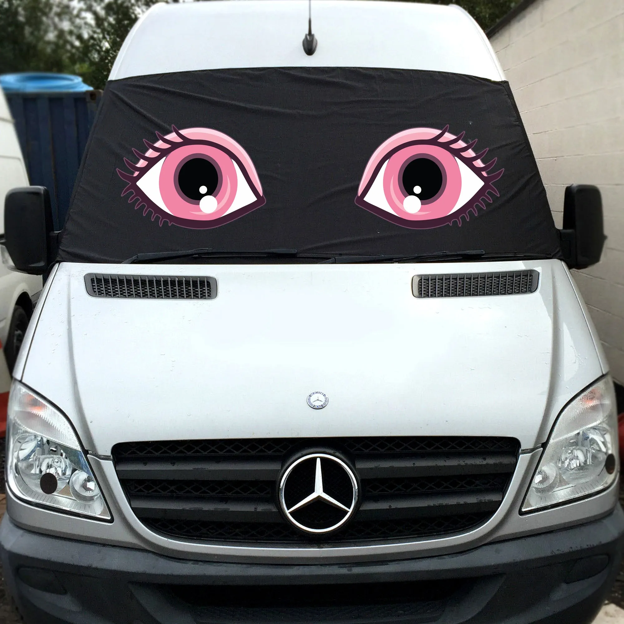 VW Crafter, Mercedes Sprinter Screen Cover Eyes - Flo