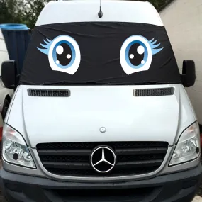 VW Crafter, Mercedes Sprinter Screen Cover Eyes - Trixie